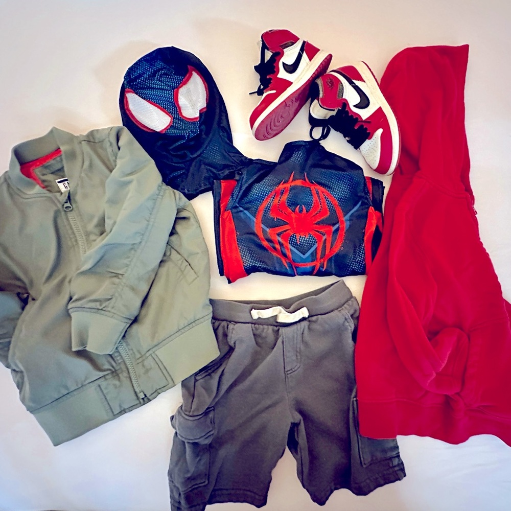 Miles Morales Costume - Into the Spiderverse CosPlay